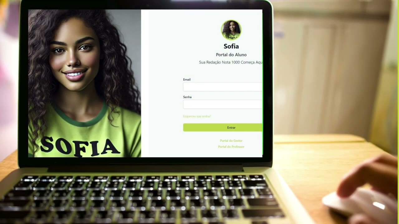 Interface da Plataforma SOFIA